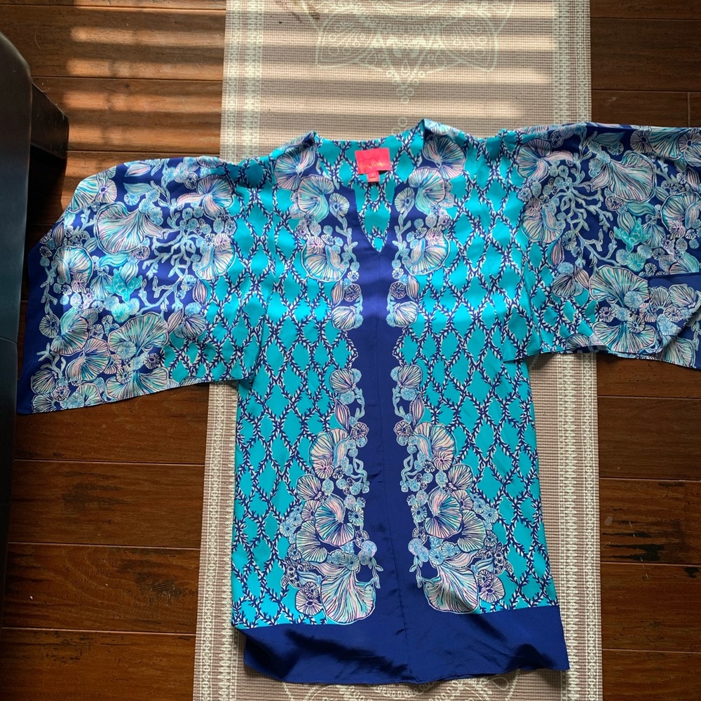 Silk Caftan Lily Pulitzer dress